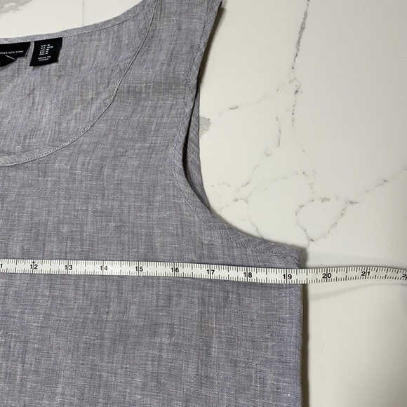 JNY Jones New York 100% linen tank top - Picture 3 of 4